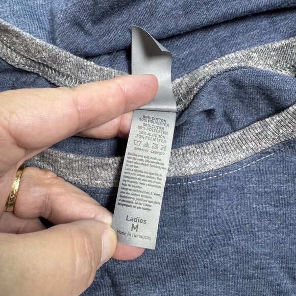 Nope Not Today Ladies Raglan Shirt Medium By Instant Message - Picture 5 of 8